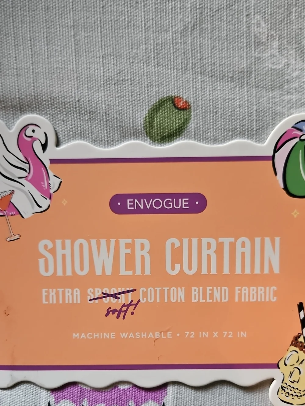 Envogue halloween curtain